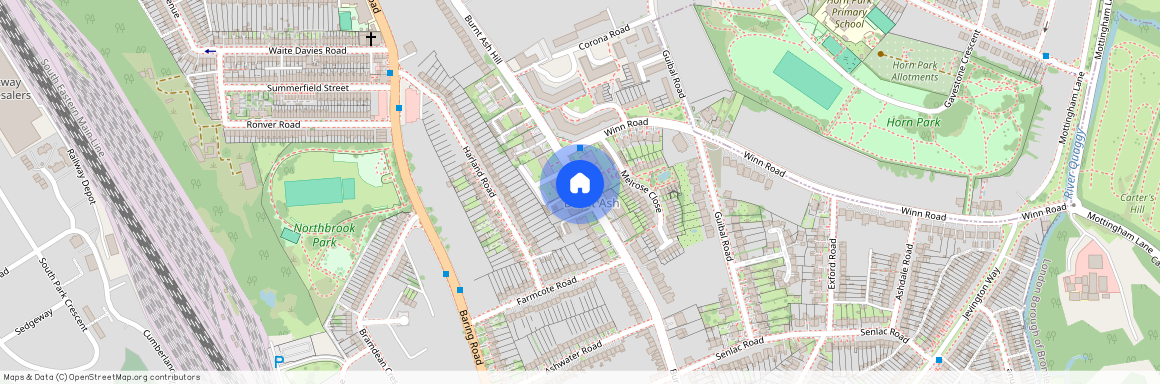 Burnt Ash Hill, Lee, London, SE12