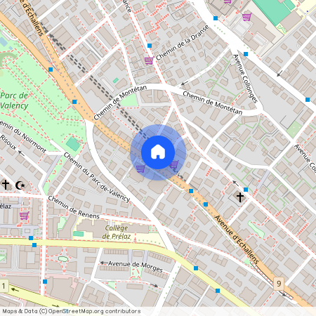 Avenue d'Echallens 70, 1004 LAUSANNE