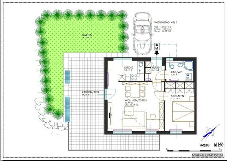 St. Peter- Neue Welt Höhe: 2-Zimmerwohnung mit Terrasse und Gartenanteil. - Foto 5