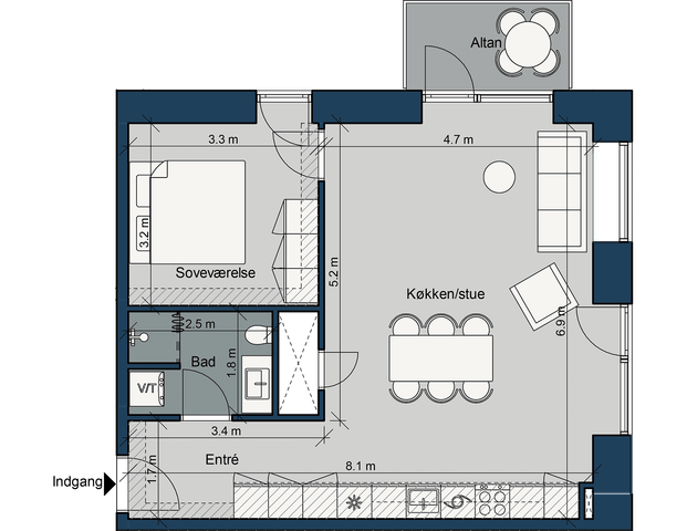 Østre Havnepark 27, 7. lejl. 1 - Photo 1