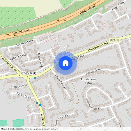 Hollywood Lane Wainscott Rochester ME3 8AT