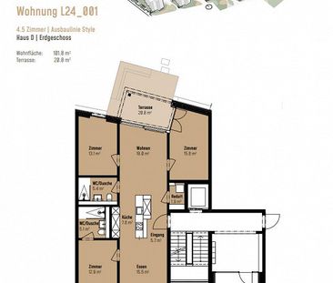 Neubauwohnung in der Überbauung «7 Lerchen» - Ihr modernes Zuhause ... - Photo 2