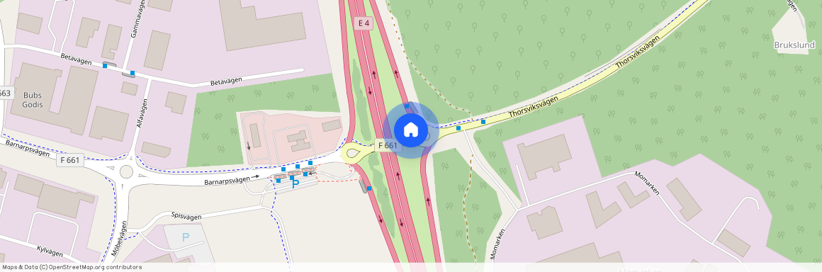 Thorsviksvägen, Jönköping