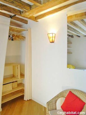 Logement à Paris, Location meublée - Studio T1 - Île Saint-Louis, Le Marais - Notre Dame - Hôtel de Ville (PA-4604) - Photo 1