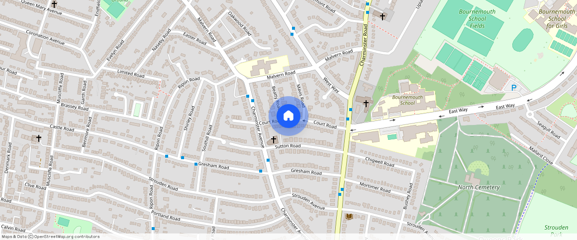 Conel Court, Bournemouth, BH9