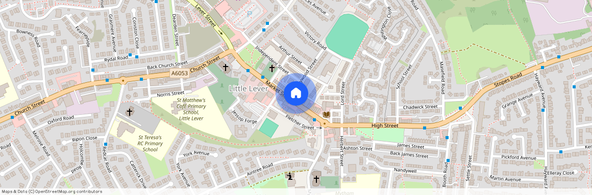 Market Street Little Lever Bolton Lancashire