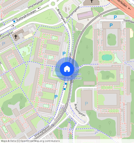 Briljantgatan, Västra Frölunda