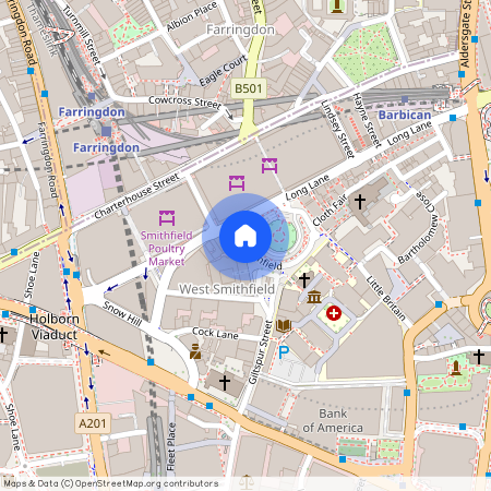 West Smithfield - Farringdon