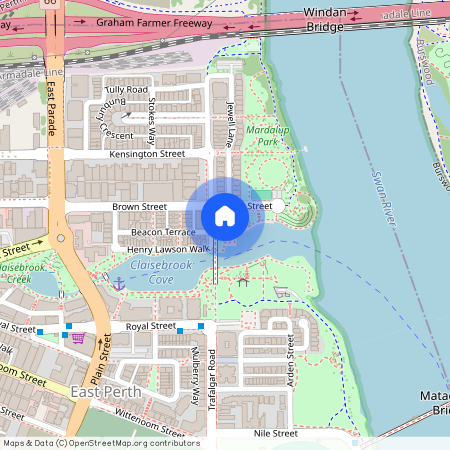 6/1 Henry Lawson Walk, WA 6004, East Perth