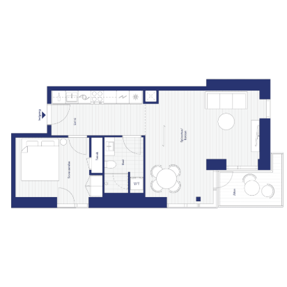 2 værelses – Munkebjergvænget 108, lejl. 5 – Odense M - Foto 4