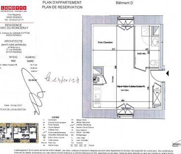 Appartement à louer studio - 32 m² - Photo 2