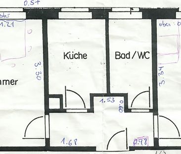2 Zimmer, 50 m², EG - Foto 6