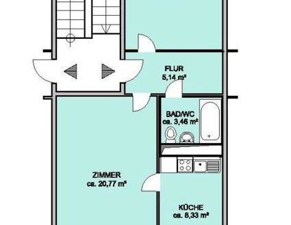 Ihr neues Zuhause: günstige 2-Zimmer-Wohnung - Photo 1