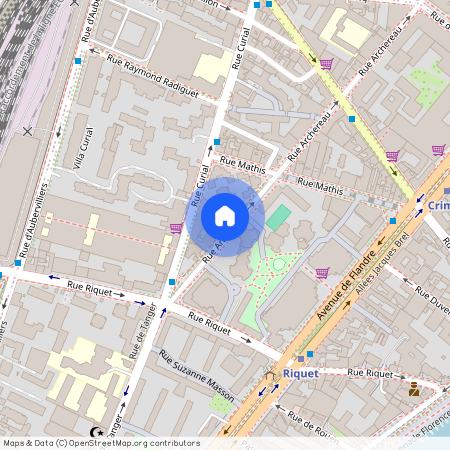 Paris 19ème, Rue Archereau