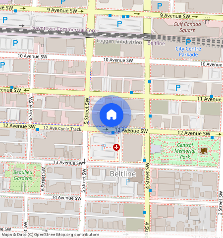 Alberta, 1704 - 530 12 Avenue Southwest, T2R 0B1, Calgary