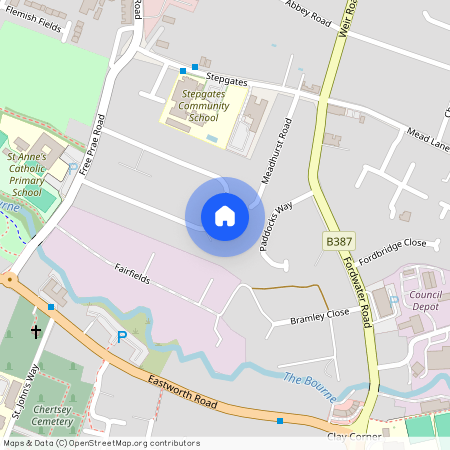 Fairway, Chertsey, Surrey, KT16