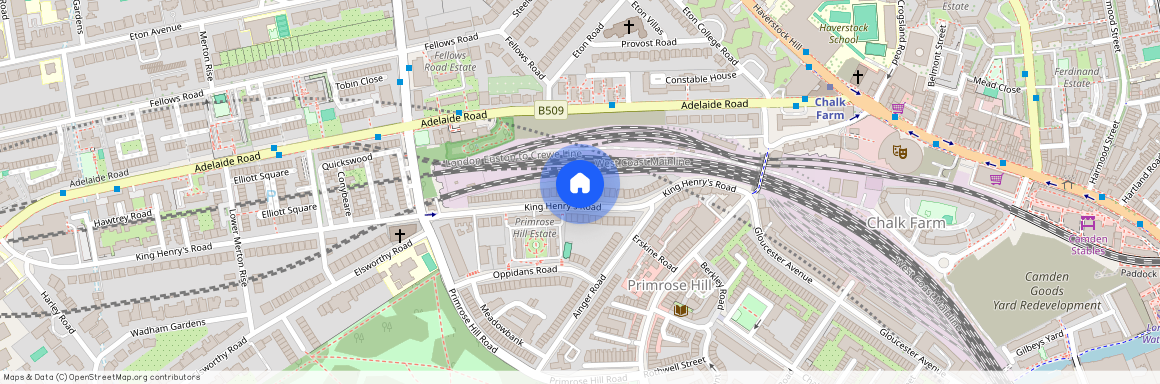 King Henrys Road, Primrose Hill, NW3