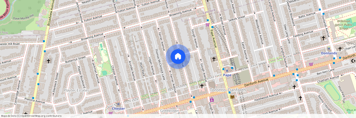 850 Carlaw Avenue Unit# Basement, Toronto