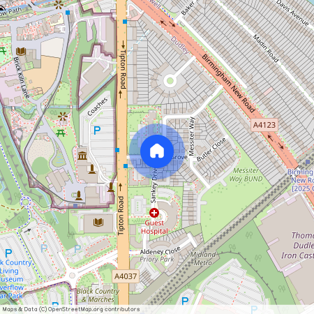 Mallows Grove, Dudley DY1