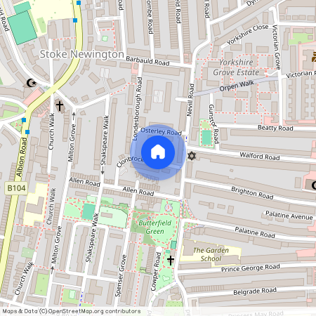 Clonbrock Road, Stoke Newington, N16