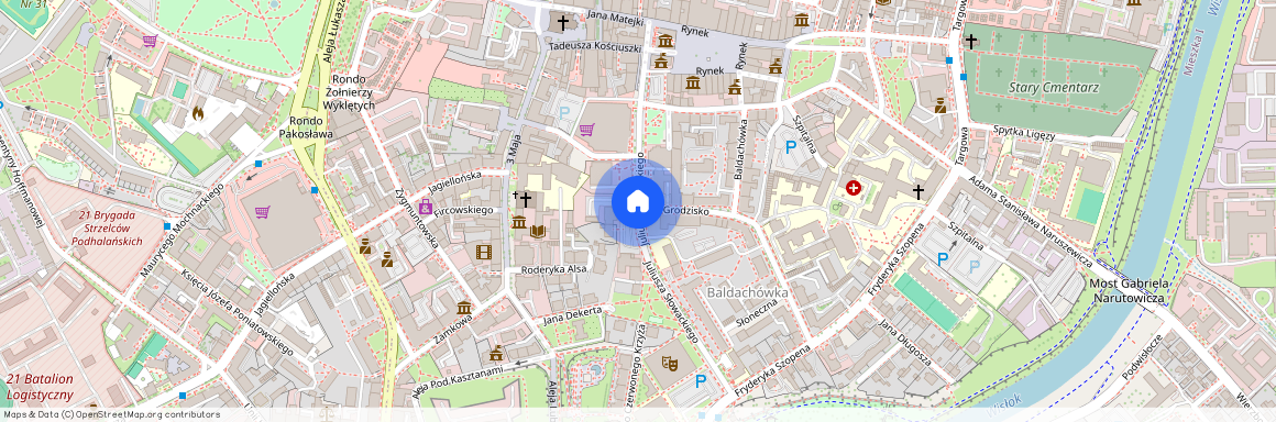 ul. Juliusza Słowackiego, Śródmieście, Rzeszów, podkarpackie