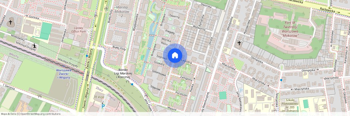 ul. Przejazd, Wyględów, Mokotów, Warszawa, mazowieckie