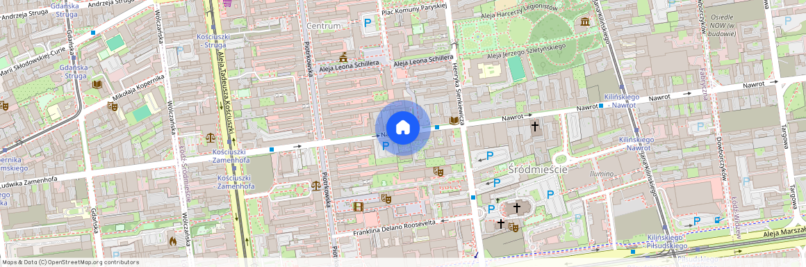 ul. Nawrot, Centrum, Śródmieście, Łódź, łódzkie