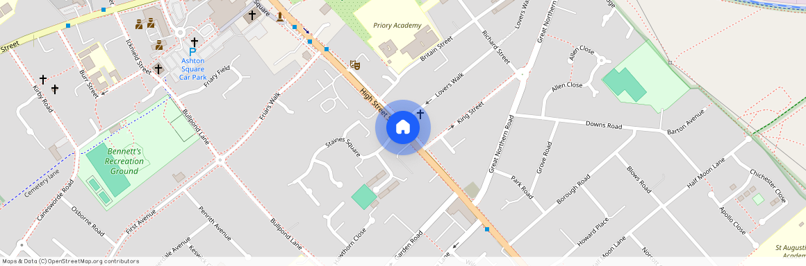 Brittany Court, High Street South, Dunstable, Bedfordshire, LU6 3HR