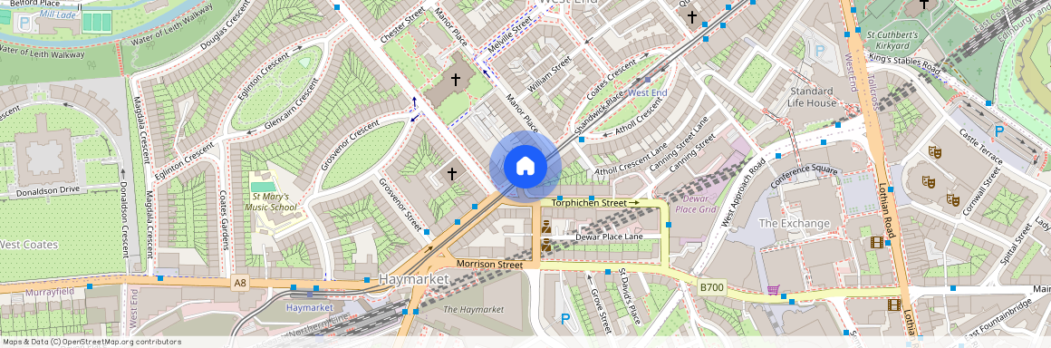 Coates Place, Edinburgh, EH3