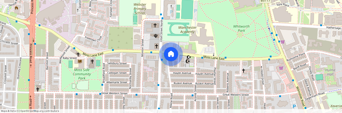 MOSS LANE, Manchester M14