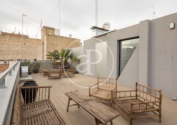 Duplex for rent with Terrace in El Pilar (Valencia)
