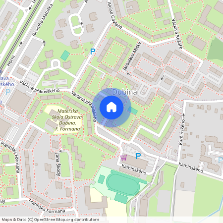 Norberta Frýda, Ostrava - Dubina