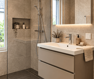 Hochwertige 2.5-Zimmer-Neubauwohnung im EG mit Sitzplatz - Photo 5