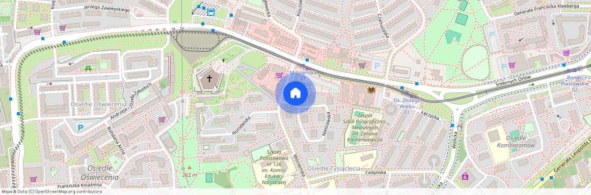 pl. św. Maksymiliana Marii Kolbego, Mistrzejowice, Mistrzejowice, Kraków, małopolskie