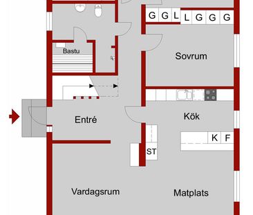 Källvägen, Täby - Foto 3