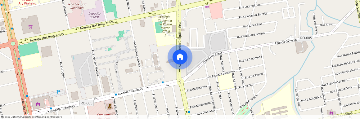 Av. Prefeito Chiquilito Erse, 4086 - Condomínio Águas do Madeira - Rio Madeira, Porto Velho, Rondônia, 76821300