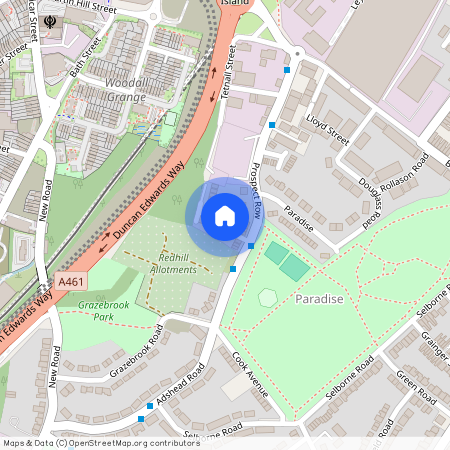 DUDLEY - Old Buffery Gardens