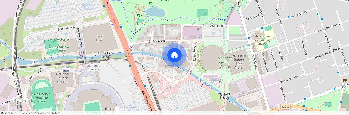 Stillwater Drive, Sportscity, M11