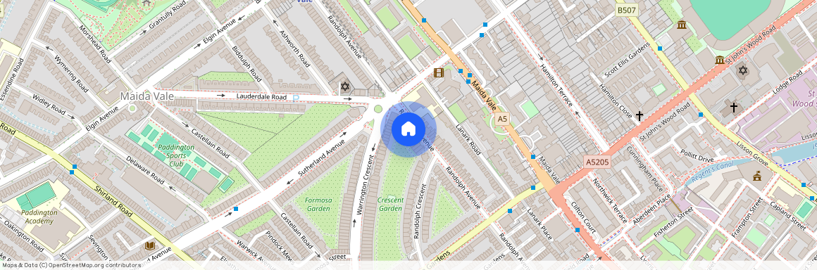 Randolph Avenue, Little Venice, W9