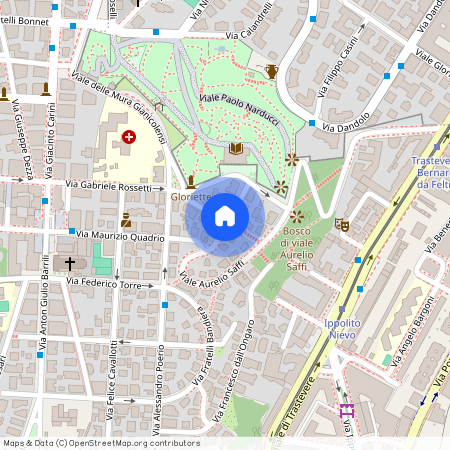 Viale Aurelio Saffi, Roma, Lazio 00152