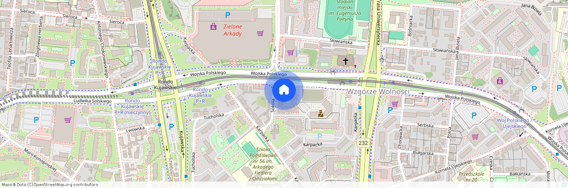 ul. Wojska Polskiego, Wzgórze Wolności, Bydgoszcz, kujawsko-pomorskie