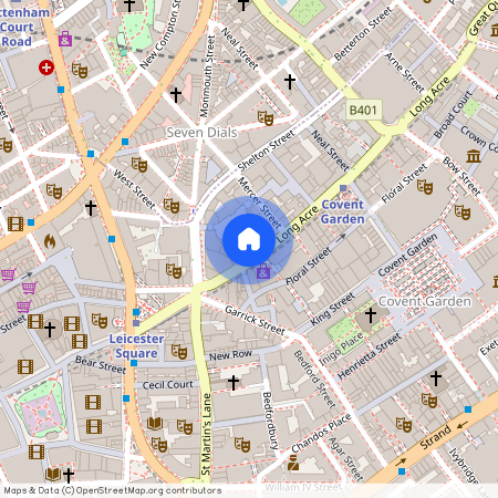 Long Acre, Covent Garden WC2
