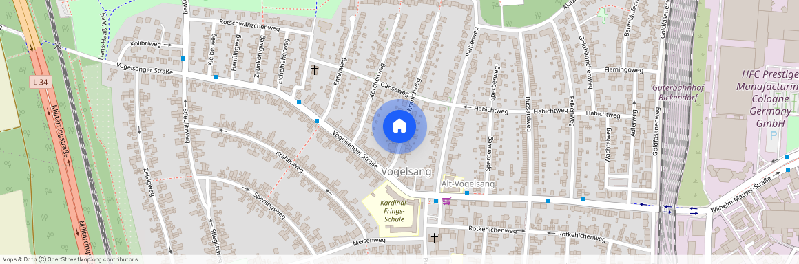 Kranichweg 5, 50829 Nordrhein-Westfalen - Köln Vogelsang