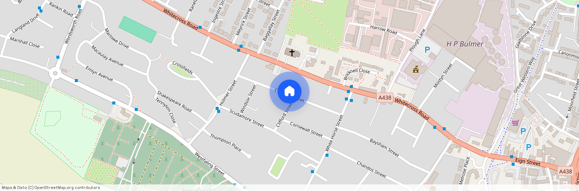 Cotterell Street, Whitecross, Hereford