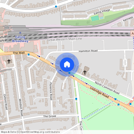 North Common Road, W5 2QA, London