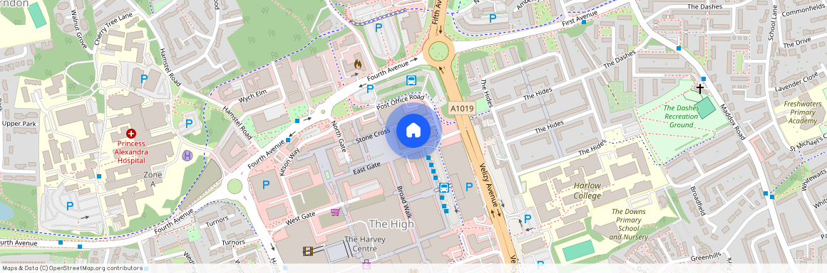 Adams House, The High, CM20