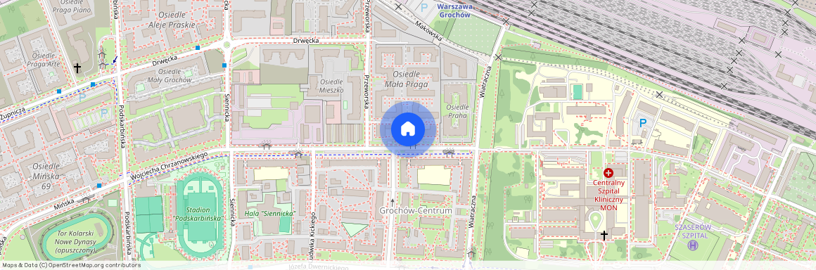 Chrzanowskiego 4, Grochów, Praga-Południe, Warszawa, mazowieckie