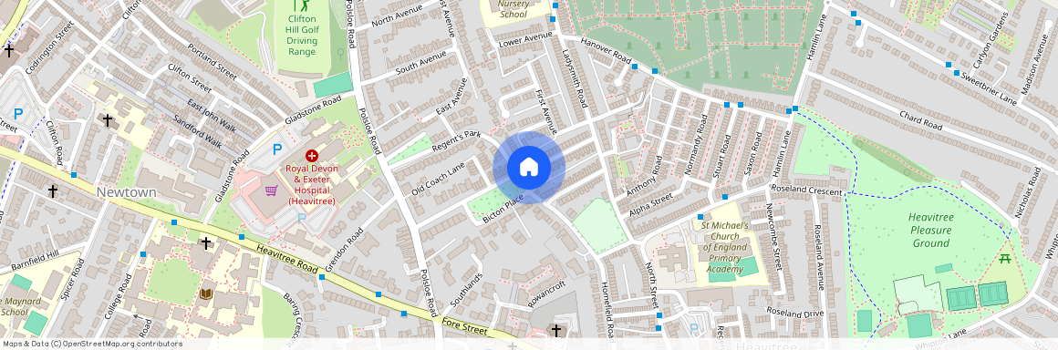 Regents Park, Heavitree, EX1