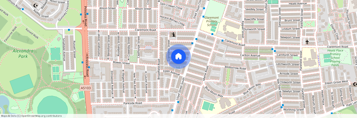 Driffield Street, Manchester M14 7HZ, United Kingdom