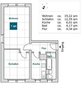 Willkommen in den eigenen 4-Wänden mit Einbauküche - Foto 4